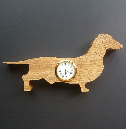 Dachshund Clock