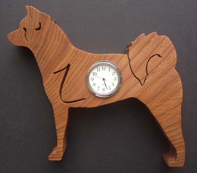 Shaped Japanese Akita Clock