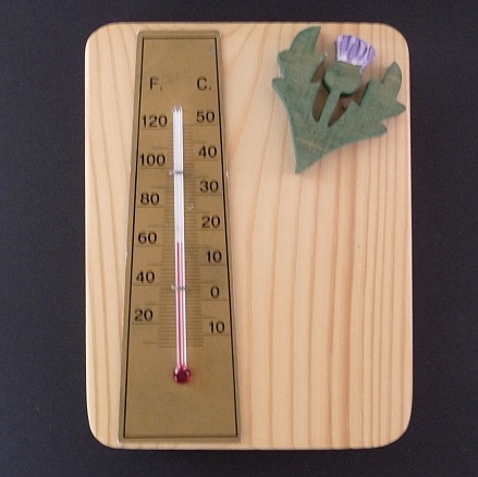 Mini Thistle Thermometer