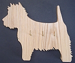 shaped westie