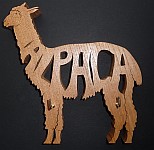 Alpaca keyholder
