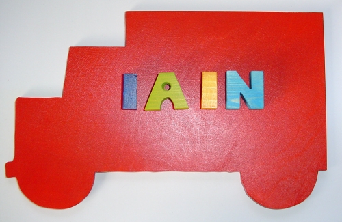 Truck Nameplaque