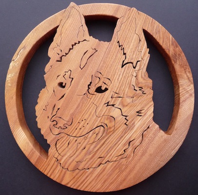 Norwegian Elkhound trivet
