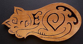 Sleeping Cat Trivet