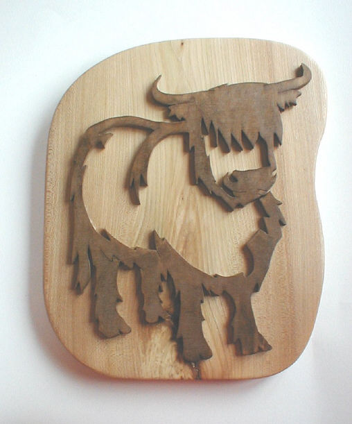 heilin' coo wall plaque
